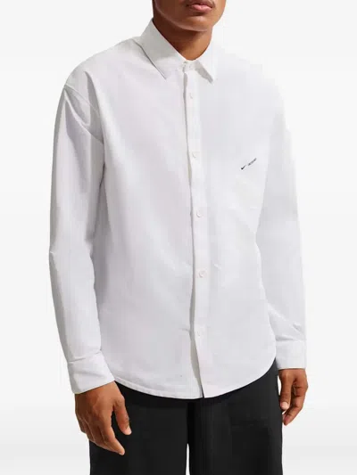 Nike X Jacquemus Long-sleeve Shirt In White