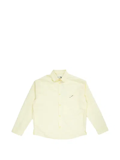 Nike X Jacquemus Long-sleeve Shirt In Yellow