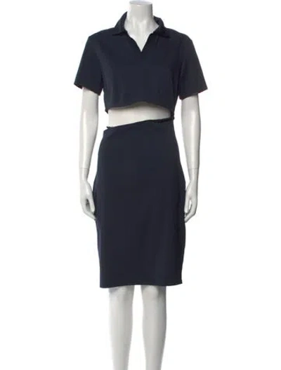 Pre-owned Nike X Jacquemus Mini Dress In Blue