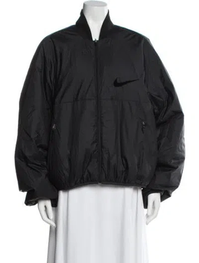 Pre-owned Nike X Jacquemus Nylon Jacket In Gray