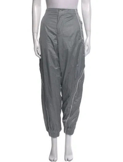 Pre-owned Nike X Jacquemus Nylon Skinny Leg Pants In Gray