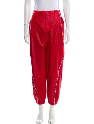 Pre-owned Nike X Jacquemus Nylon Straight Leg Pants In Red