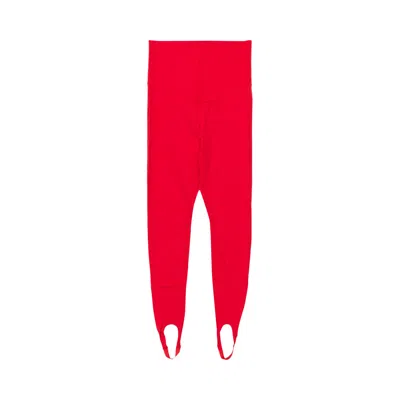 Pre-owned Nike X Jacquemus Stirrup Leggings 'gym Red' | Women's Size L