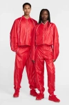 Nike X Jacquemus Water Repellent Track Jacket In University Red/white