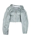 Nike X Jacquemus Woman Jacket Grey Size S Nylon In Gray