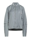 Nike X Jacquemus Woman Jacket Grey Size Xl Nylon In Gray