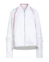Nike X Jacquemus Woman Jacket White Size Xl Nylon In Gray