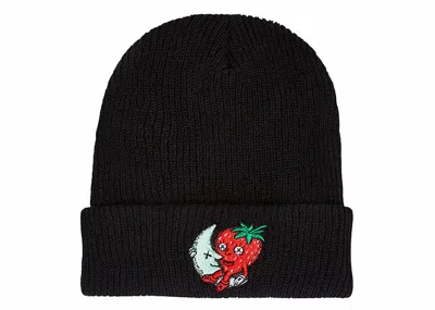 Pre-owned Nike X Kaws Sky High Farm Workwear Beanie In Black