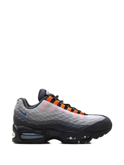 Nike Kids' X Kith X Air Max 95 Logo-detail Sneakers In Black