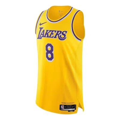 Nike X Kobe Bryant #8 Jersey 'leave A Legacy' In Yellow