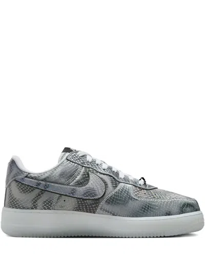 Nike X Kobe Bryant Air Force 1 Lenticular Lace-up Sneakers In Gray