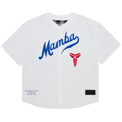 Pre-owned Nike X Kobe Bryant Baseball Jersey 'white/game Royal' | Men's Size Xl