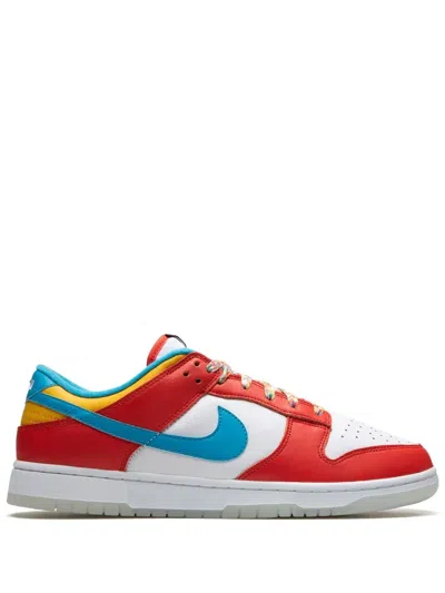 NIKE X LEBRON JAMES DUNK LOW "FRUITY PEBBLES" SNEAKERS