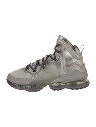Pre-owned Nike X Lebron Mesh Printed Sneakers In Neutral