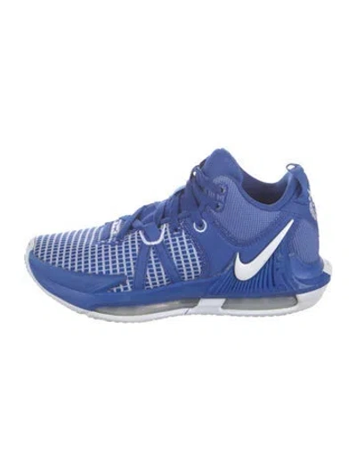 Pre-owned Nike X Lebron Mesh Sneakers In Blue