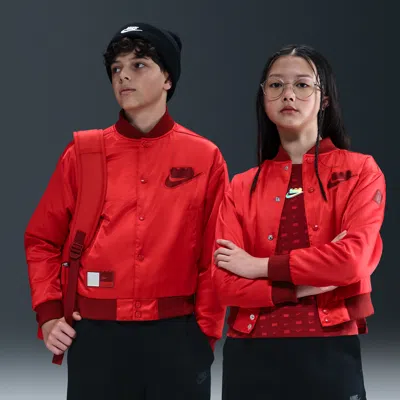 Nike X Legoâ® Collection Big Kids' Basketball Jacket In Black