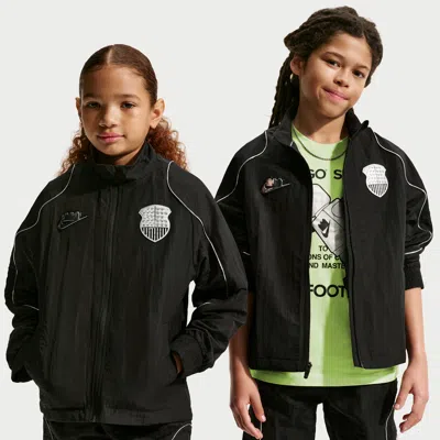 Nike X Legoâ® Collection Big Kids' Jacket In Black