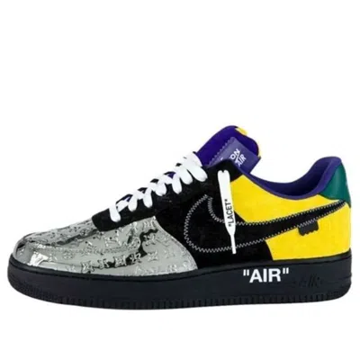 Nike X Louis Vuitton Lv Air Force 1 Low 'silver Black'