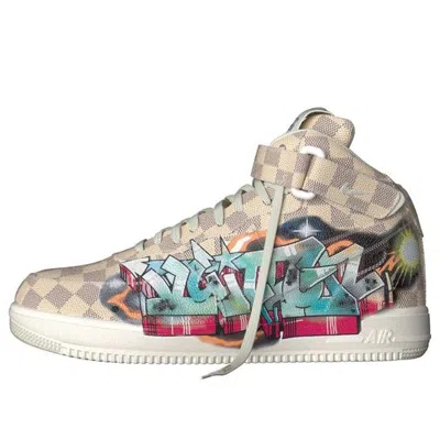 Nike X Louis Vuitton Lv Air Force 1 Mid 'beige' In Neutral