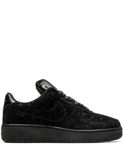 Nike X Louis Vuitton Air Force 1 Low Sneakers In Schwarz