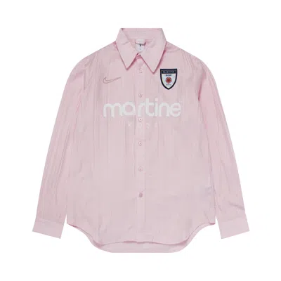 Pre-owned Nike X Martine Rose Dress Shirt 'pink Foam'