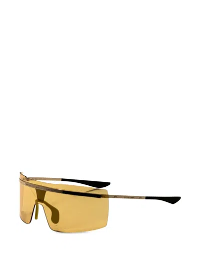 Nike X Martine Rose Echo Shield Sunglasses In 골드 톤