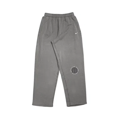 Pre-owned Nike X Martine Rose Fleece Pants 'charcoal Grey/white' | Men's Size L In Gray