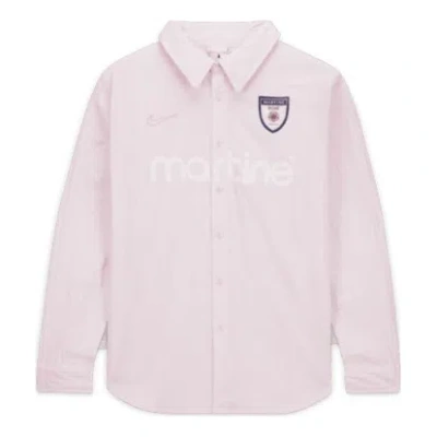 Nike X Martine Rose Ss23 Logo Shirt (asia Sizing) 'pink'