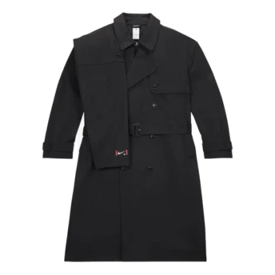 Nike X Martine Rose Trench Coat 'navy' In Blue