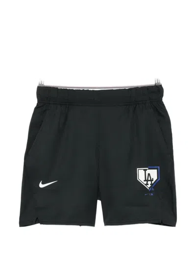 Nike X Mlb Logo-print Shorts In Animal Print
