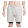 Nike X Mmw Logo-print Shorts Set In Gray