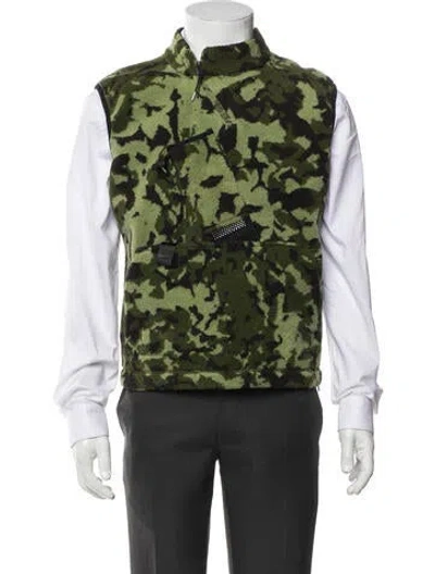Pre-owned Nike X Mmw Printed Vest In Green