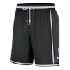 Nike Men's  Black Brooklyn Nets Pre-game Performance Shorts In Black