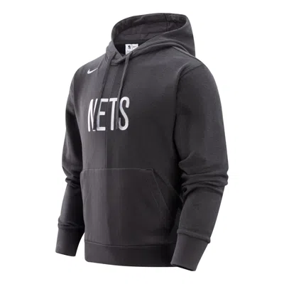 NIKE NIKE X NBA BROOKLYN NETS HOODIE 'BLACK'