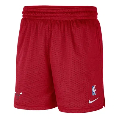 Nike X Nba Chicago Bulls Shorts 'red'