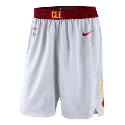 Nike X Nba Cleveland Cavaliers Association Edition Swingman Shorts 'white'