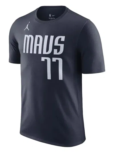 Nike X Nba Dallas Mavericks T-shirt In Blue