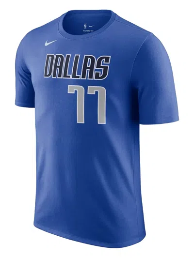 Nike X Nba Dallas Mavericks T-shirt In Blue