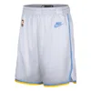 Nike X Nba Dri-fit Los Angeles Lakers Shorts 'white'