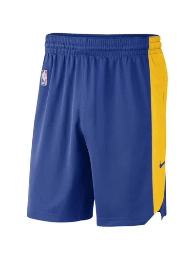 Nike Kids' X Nba Elastic-waist Shorts In Blue