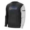 Nike X Nba Golden State Warriors Courtside Sweatshirt 'black'