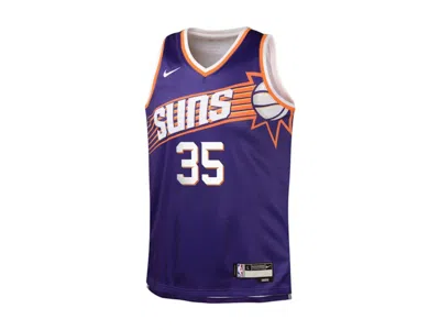 Pre-owned Nike X Nba Kids Phoenix Suns Kevin Durant Icon Edition Swingman Jersey In Purple
