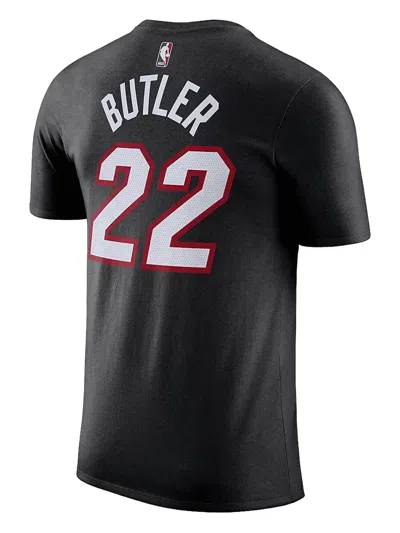 Nike X Nba Miami Heat T-shirt In Black