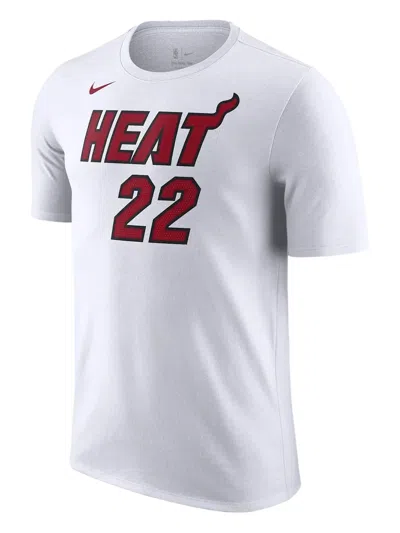 Nike X Nba Miami Heat T-shirt In White