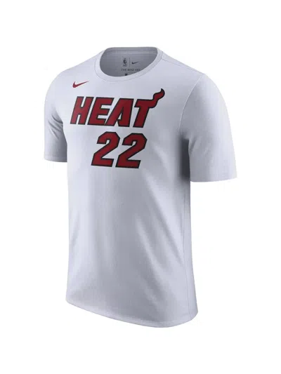 Nike Kids' X Nba Miami Heat T-shirt In White