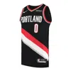 Nike Damian Lillard Trail Blazers Icon Edition 2020  Nba Authentic Jersey In Black