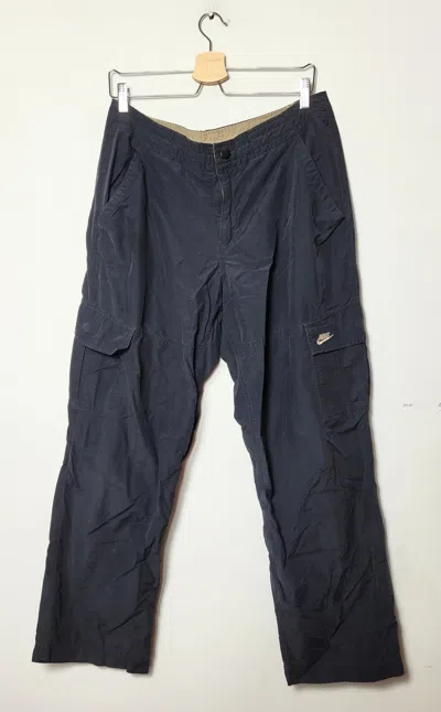 Pre-owned Nike X Nike Acg Nike Vintage Cargo Pants In Black