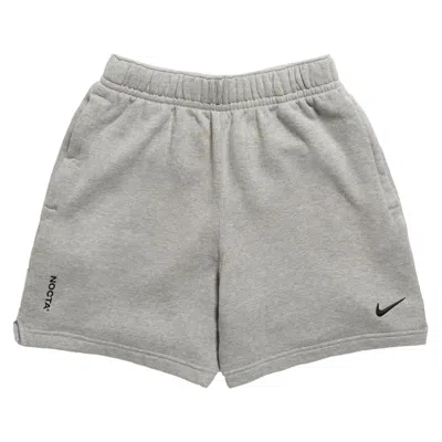 Pre-owned Nike X Nocta Cardinal Fleece Shorts 'dark Grey' | Men's Size Xl In Gray