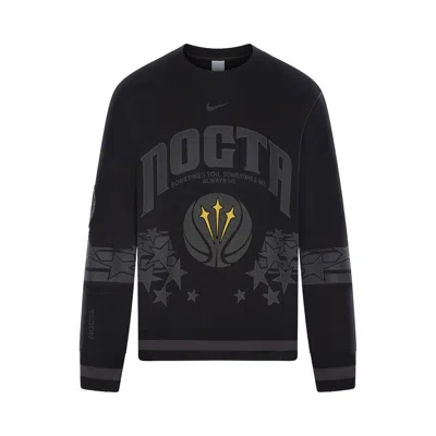 Pre-owned Nike X Nocta Champion League Crewneck 'black' | Men's Size Xxl