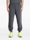 Nike X Nocta Cs Fleece Elastic-cuff Track Pants In Gray